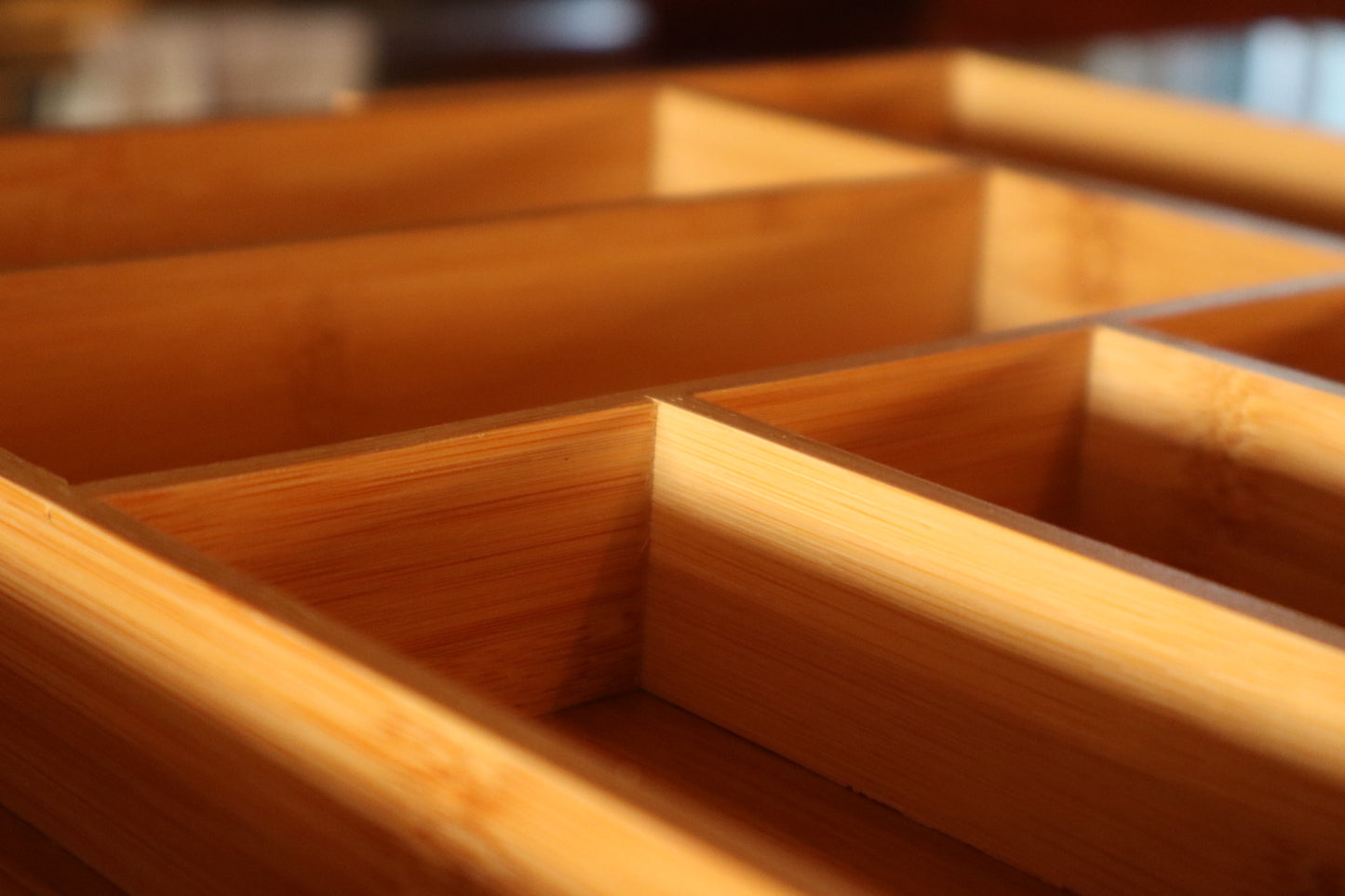 Zenbu Kitchen Expandable Bamboo Drawer Organizer