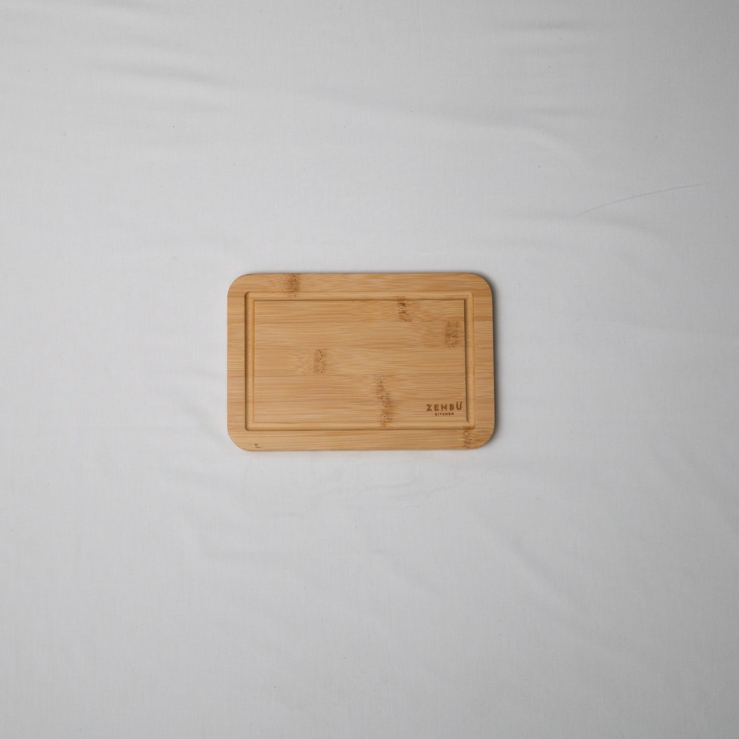 Zenbu Kitchen Bamboo Cutting Board Set – 3-Pack (Light Bamboo)