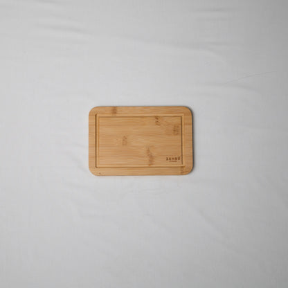 Zenbu Kitchen Bamboo Cutting Board Set – 3-Pack (Light Bamboo)